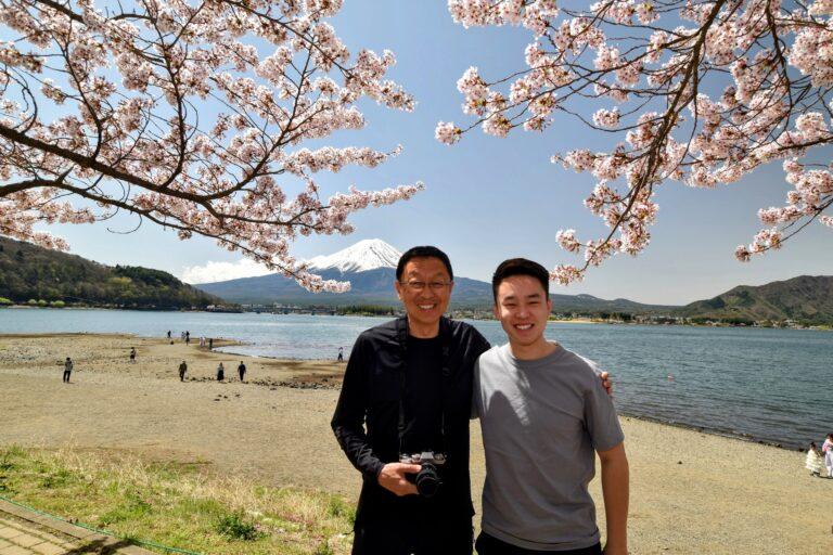 Mt.Fuji with cherry blossom